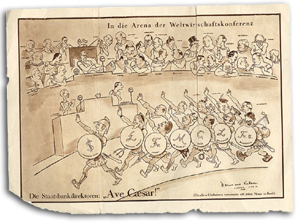 Derso and Kelen cartoon, 1933