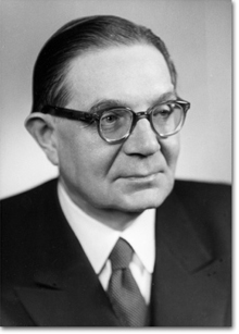 Swedish economist Per Jacobsson (1894-1963)
