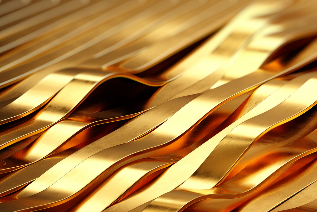 Gold strips