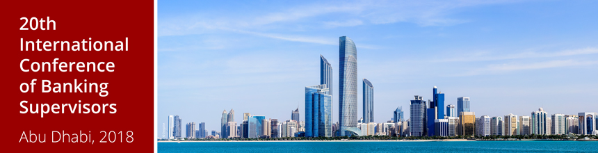 Banner for the 20th International Conference of Banking Supervisors