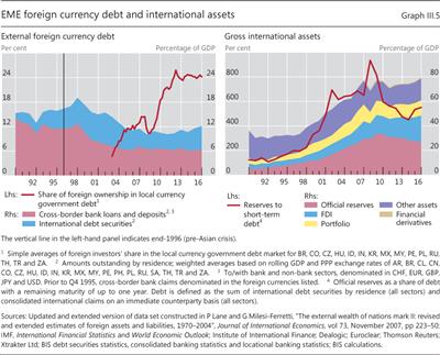 EME foreign currency debt and international assets
