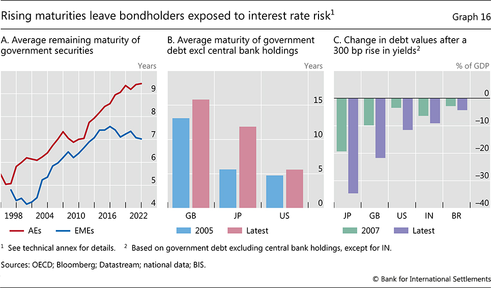 Rising maturities leave bondholders exposed to interest rate risk