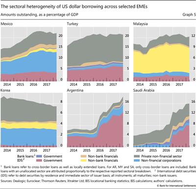 The sectoral heterogeneity of US dollar borrowing across selected EMEs