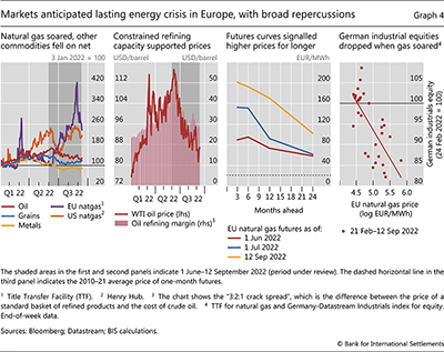 Markets anticipated lasting energy crisis in Europe, with broad repercussions