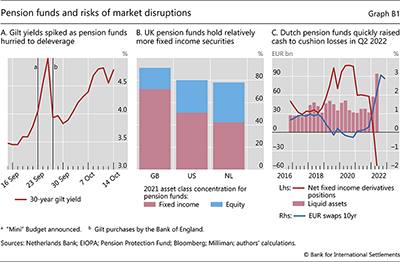 Pension funds and risks of market disruptions