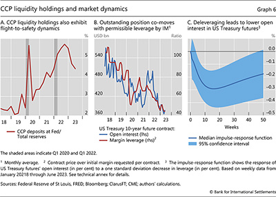 CCP liquidity holdings and market dynamics
