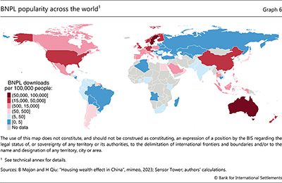 BNPL popularity across the world