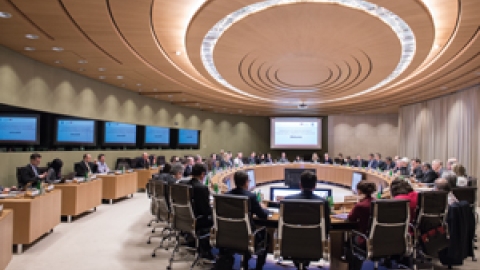 People in a conference room