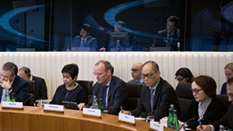 People in a meeting