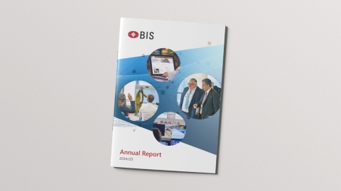 Cover of the BIS Annual Report 2024/2025