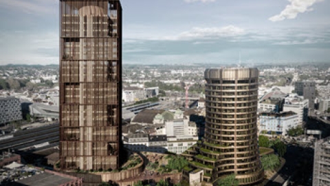 Proposed project by ELEMENTAL and Nissen Wentzlaff Studio