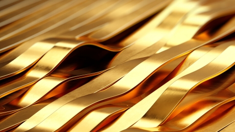 Gold strips