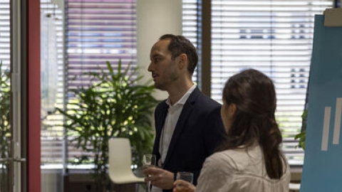 People in a corporate setting