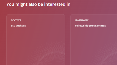 Visual of the "You might also be interested in" footer cards at the bottom of a page